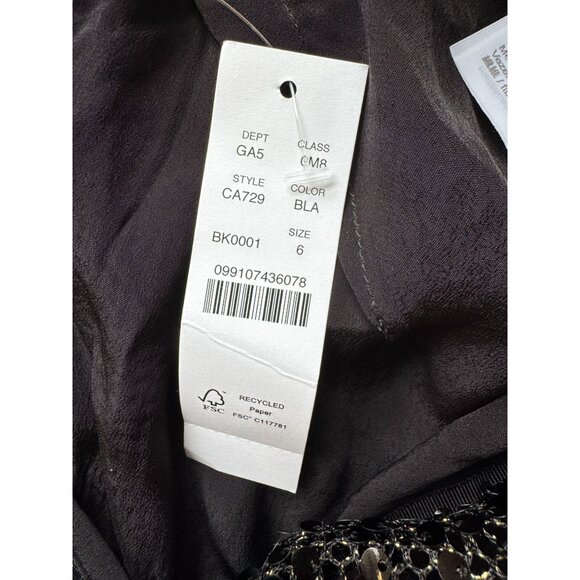 J.Crew Collection Sequin Top & Midi Skirt Set Black Size Small Top & 6 Skirt NWT - Picture 12 of 15